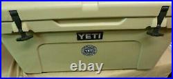 Pre-Owned Yeti Tundra 65 Hard Cooler Desert Tan With Ice Rack FREE SHIPPING