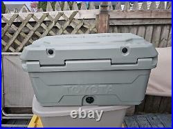 PreUsed 4runner grey cooler 40 quart Cooler Toyota Genuine Yeti Style