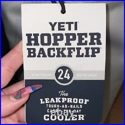 RARE NEW Coors Yeti Hopper BackFlip 24 Cooler + Fog Gray