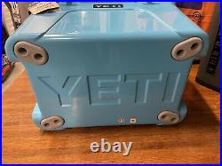 RARE YETI Tundra 35 Cooler Reef Blue New with Tags