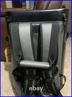 RTIC Back Pack Cooler, Blue Grey NEW Backpack 40 cans / 35 quarts. VERY NICE