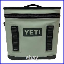Rare Color YETI Hopper Flip 12 Portable Cooler Sagebrush Green Shoulder Strap