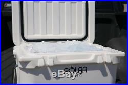 Roto-molded 65 Quart Cooler Ice Box- White- New in Box (YETI RTIC)