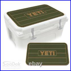 SALE SeaDek Top Seat Pad fits YETI 75 Marine EVA Mat OG/T YETI Teak Center