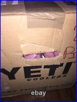 SEALED BOX Limited Edition YETI Roadie 20 LE PINK Hard Cooler BRAND NEW