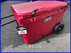 Sold Out HARVEST RED YETI TUNDRA HAUL WHEELED COOLER Roll Tide! Bama