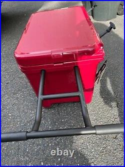 Sold Out HARVEST RED YETI TUNDRA HAUL WHEELED COOLER Roll Tide! Bama