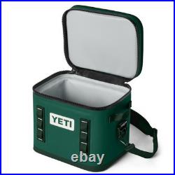 US Stock YETI Hopper Flip 12 Soft Cooler Black Forest Green