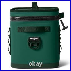 US Stock YETI Hopper Flip 12 Soft Cooler Black Forest Green