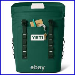 US Stock YETI Hopper M12 Backpack Soft Cooler Black Forest Green