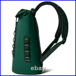 US Stock YETI Hopper M12 Backpack Soft Cooler Black Forest Green