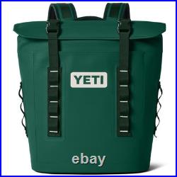 US Stock YETI Hopper M12 Backpack Soft Cooler Black Forest Green