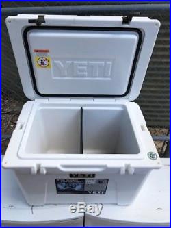 USED YETI Tundra 50 Quart Cooler White COOLER