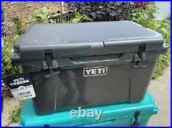 Ultra Rare YETI Charcoal Tundra 45 Cooler, NEW Has little scratches Scuffs