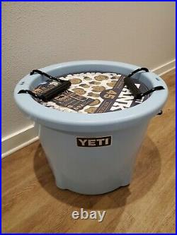 VERY RARE / DISCONTINUED NEW with TAGS YETI 45 TANK ICE BLUE BUCKET COOLER