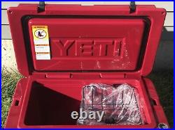 Wonderful New Yeti Tundra 45 Limited Edition Harvest Red Hard Cooler With Tag