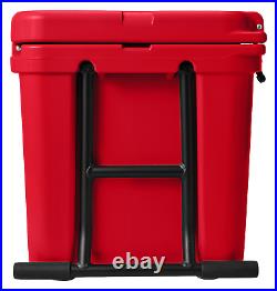 YETI 10060350000 Tundra Haul Portable Wheeled 50 qt Cooler Rescue Red