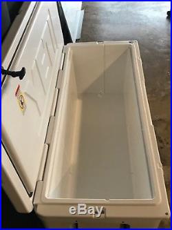 YETI 250 Tundra cooler (color WHITE) very slightly used