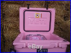 YETI 35 Tundra COOLER -Limited Edition PINK New in Box + Free Pink YETI Cap