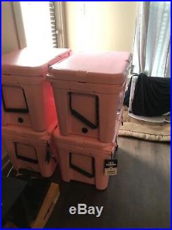 YETI 50 Tundra COOLER -Limited Edition -PINK- Comes With Pink YETI Hat