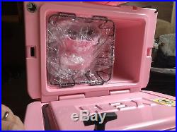 YETI 50 Tundra COOLER -Limited Edition -PINK- Comes With Pink YETI Hat