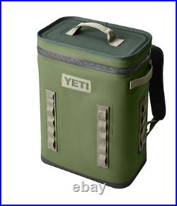 YETI BACKFLIP? 24 COOLER BACKPACK-LIMITED EDITION? Olive Green Rare BNWT