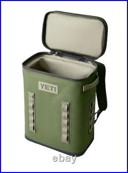 YETI BACKFLIP? 24 COOLER BACKPACK-LIMITED EDITION? Olive Green Rare BNWT