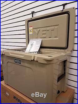 Yeti Cooler Tan Tundra 105 Cooler Size 105 New Yt105t