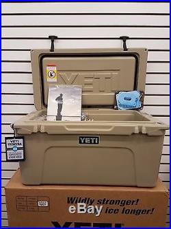 Yeti Cooler Tan Tundra 65 Cooler Size 65 New Yt65t