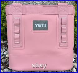 YETI Camino 20 Carryall Tote Bag RARE SOLD OUT SANDSTONE PINK+CASE NWOT/READ