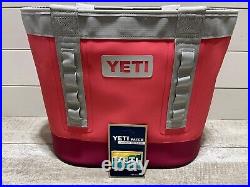 YETI Camino 35 Carryall Tote Bag LTD ED RETIRED? BIMINI PINK? Yeti Sunrise Patch