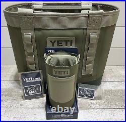 YETI Camino 35 Carryall Tote Bag LTD ED RETIRED HIGHLANDS OLIVE! Yeti Patches