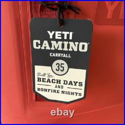 YETI Camino Carryall Tote Bag 35 Rescue Red NEW with Tags
