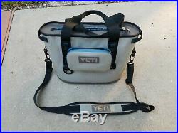 YETI Charcoal Grey HOPPER 20 Soft Sided Cooler With 2 Sidekick Bags