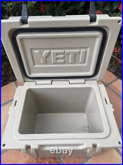 YETI Cooler Roadie 20 Hard Cooler Desert Tan with Handle- Discontinued