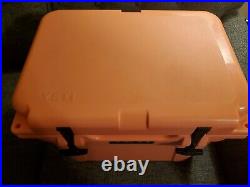 YETI Coral Limited Edition Roadie 20 Cooler Discontinued Rare Limited coral