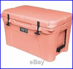 YETI Coral Tundra 45 Quart Cooler With Basket CORAL YT45C Limited Edition New