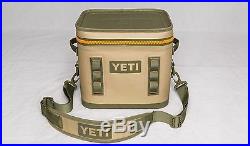 YETI Flip 12 Leakproof Cooler Tan / Orange 100% Authentic FREE Shipping