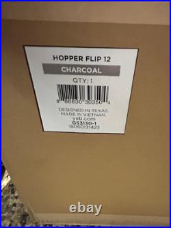 YETI HOOPER FLIP 12 Soft Cooler Bag LEAK PROOF Zipper, Strap, Lub & Thin Ice NIB