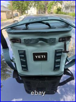 YETI HOPPER FLIP 12 Soft Cooler with strap- River Green PREOWNED VERY CLEAN L@@K