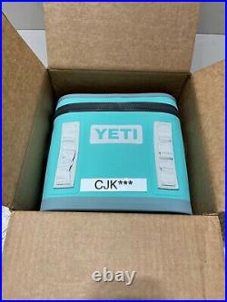 YETI HOPPER FLIP 8 LIMITED ED? AQUIFER BLUE! WithShoulder Strap &YETI ZIPPER LUBE