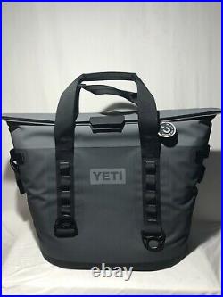 YETI Hooper M30 Soft Cooler Tote Bag Charcoal BRAND NEW With TAGS