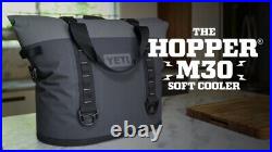 YETI Hooper M30 Soft Cooler Tote Bag Charcoal BRAND NEW With TAGS