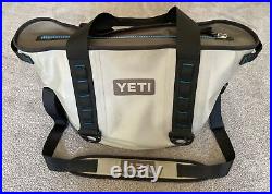 YETI Hopper 30 Cooler Fog Gray/Tahoe Blue The OG Hopper