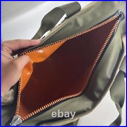YETI Hopper 30 Leak-Proof Bag Tote Cooler Field Tan / Blaze Orange Some Use