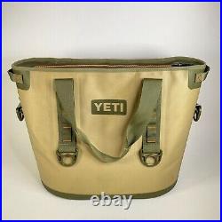 YETI Hopper 30 Soft Cooler Bag Tan Green