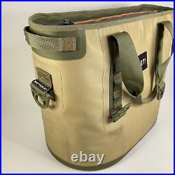 YETI Hopper 30 Soft Cooler Bag Tan Green