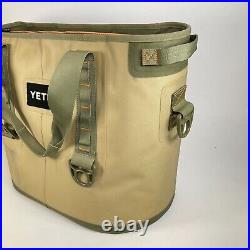 YETI Hopper 30 Soft Cooler Bag Tan Green