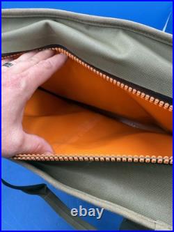 YETI Hopper 40 Soft Side Cooler Tan Field Green and Orange Liner and Zipper