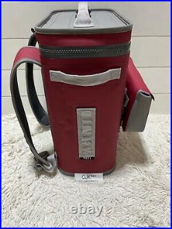 YETI Hopper BACKFLIP 24 Soft Backpack Cooler LTD ED HARVEST RED withSIDEKICK DRY